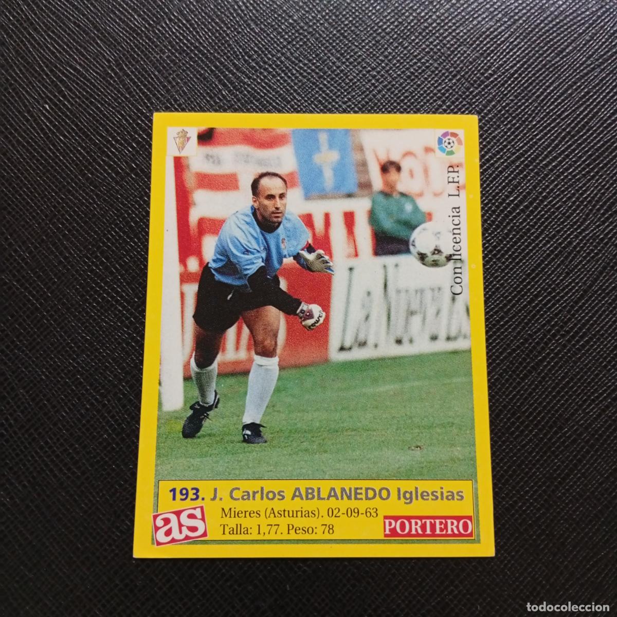 Figurine di Calcio: 193 ABLANEDO SPORTING GIJON AS 1995 1996 CROMO FUTBOL LIGA 95 96 - SIN PEGAR - A17 PG1