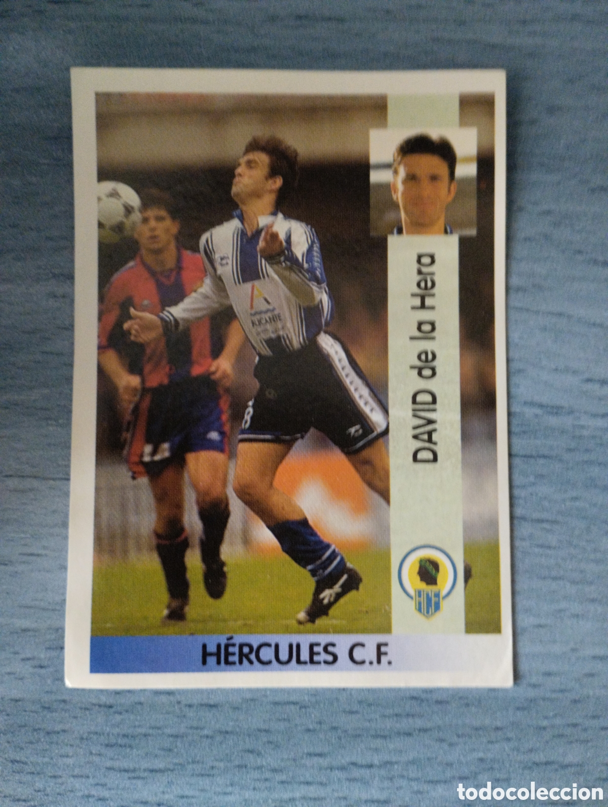 Cromos de F&uacute;tbol: Cromo Panini liga 96 97 baja 290 David H&eacute;rcules sin pegar
