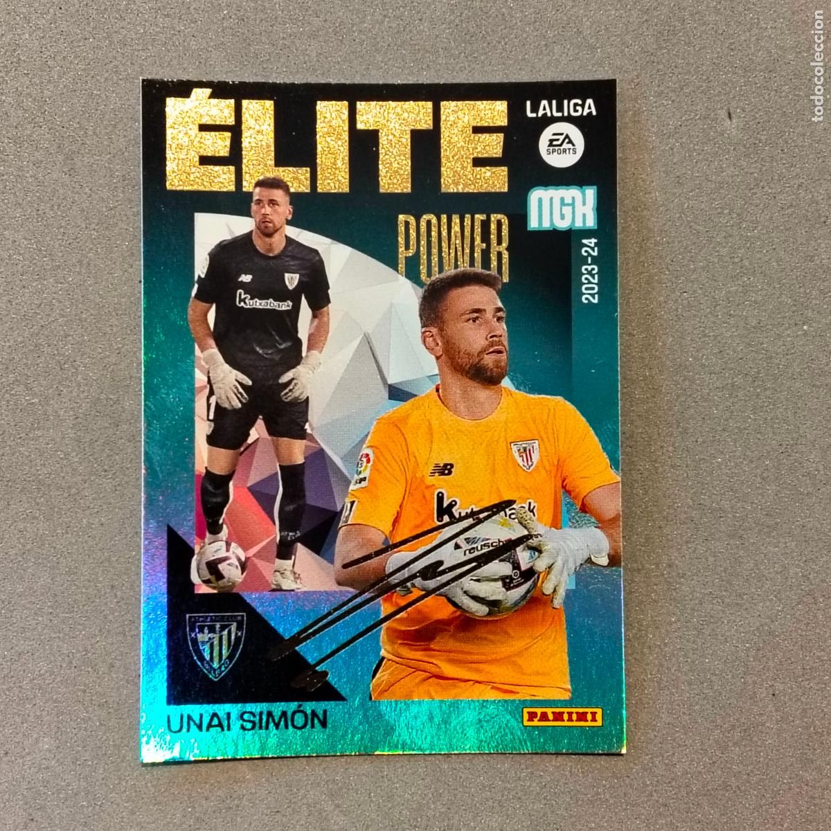 Cromos de F&uacute;tbol: Unai Sim&oacute;n Mendibil, Elite Power, MegaCracks, MGK 2023-24