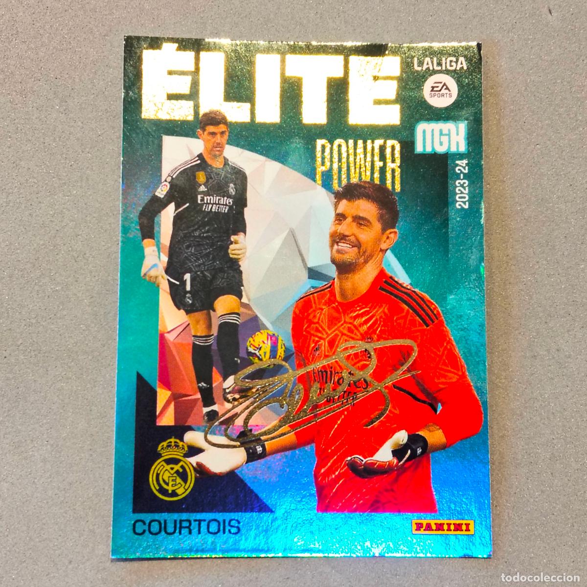 Cromos de F&uacute;tbol: Thibaut Nicolas Marc Courtois, Elite Power, MegaCracks, MGK 2023-24