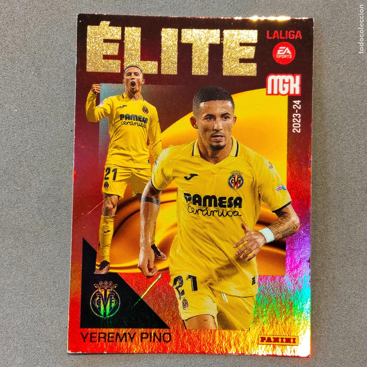 Cromos de F&uacute;tbol: Y&eacute;remy Jes&uacute;s Pino Santos, Elite, MegaCracks, MGK 2023-24