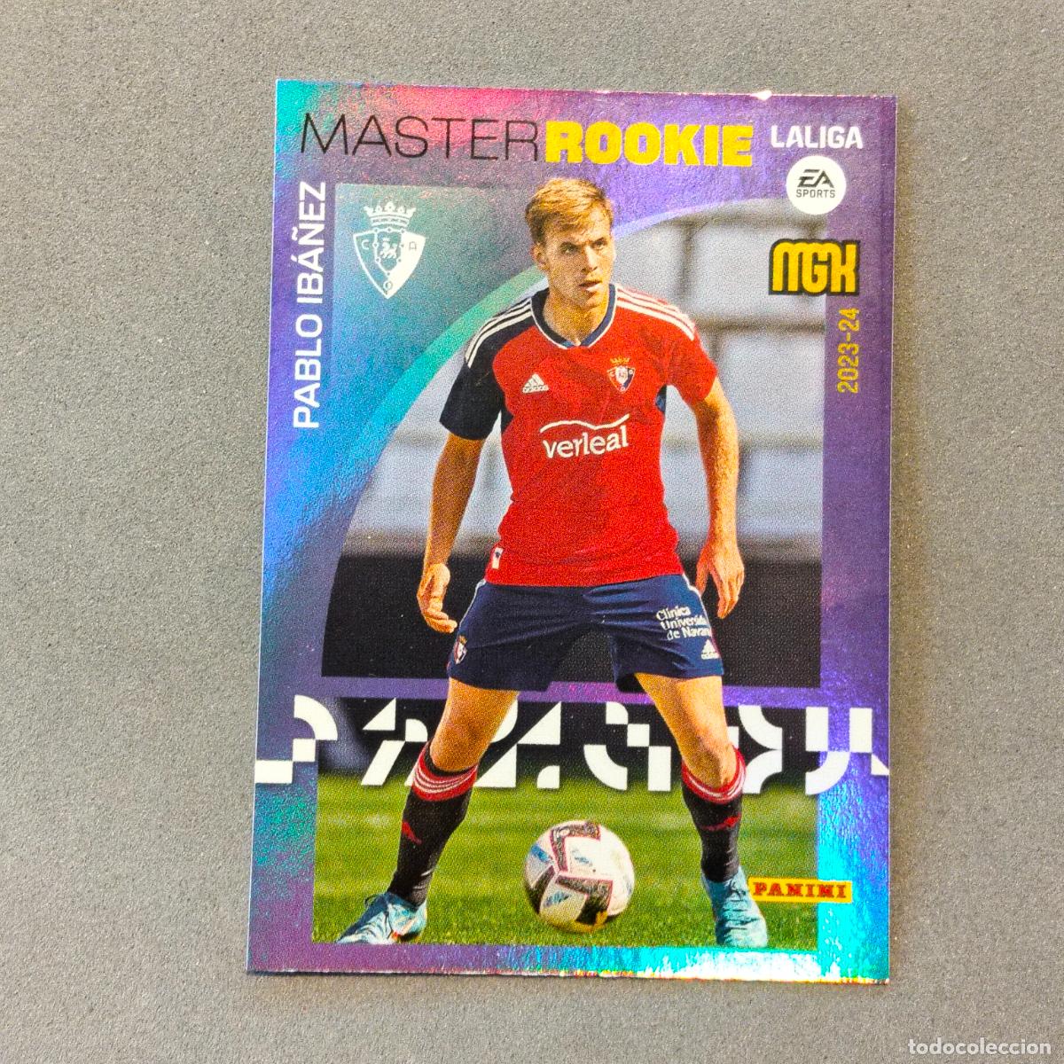 Cromos de F&uacute;tbol: Pablo Ib&aacute;&ntilde;ez Lumbreras, Master Rookie, MegaCracks, MGK 2023-24
