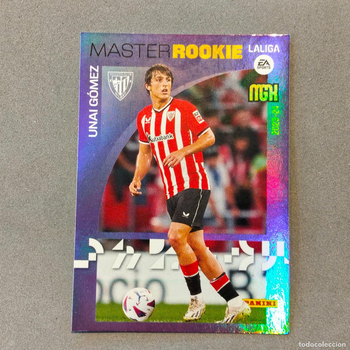 Cromos de F&uacute;tbol: Unai G&oacute;mez Etxebarria, Master Rookie, MegaCracks, MGK 2023-24