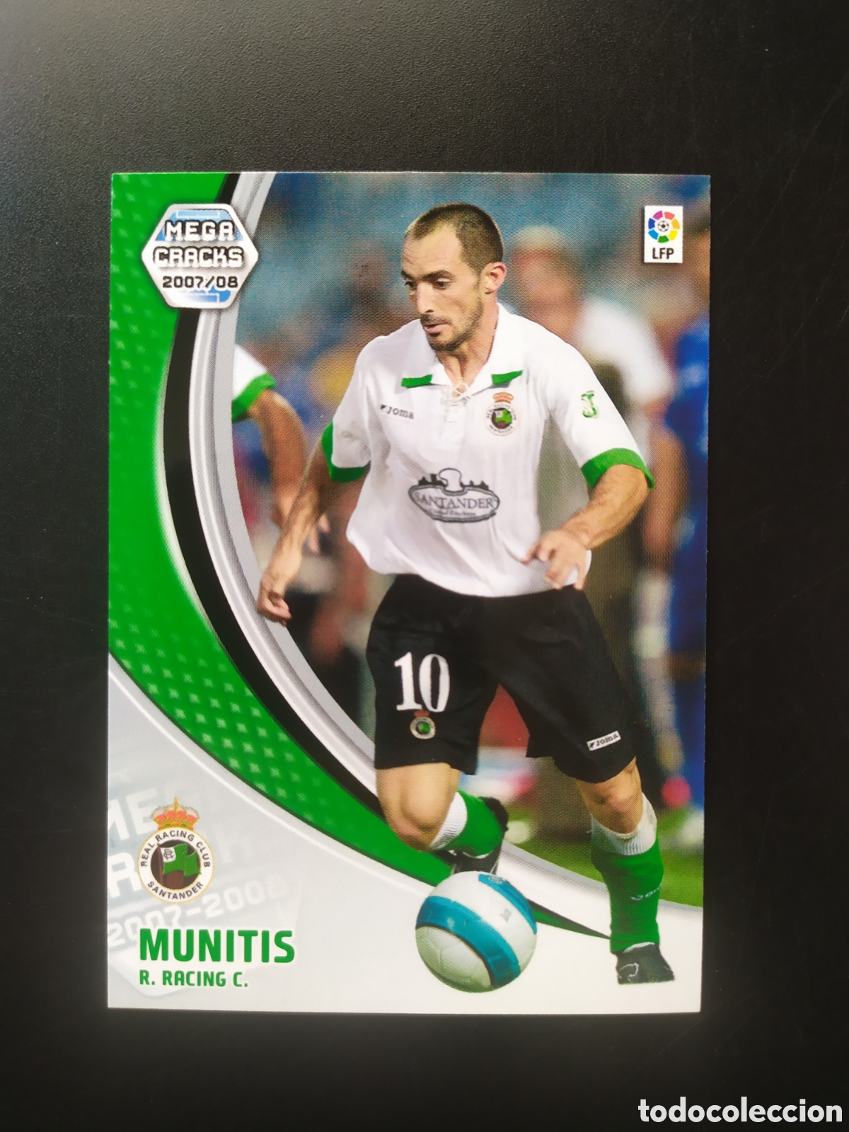 Cromos de f&uacute;tbol: Megacracks 2007 2008 07 08 panini Munitis n&deg; 250 Racing Santander