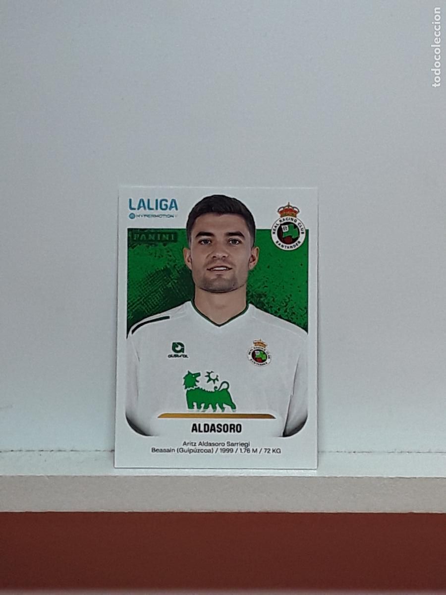Cromos de F&uacute;tbol: LALIGA HYPERMOTION 2025 2026 25 26 ALBUM PANINI LIGA N 335 RACING SANTANDER ALDASORO ARITZ