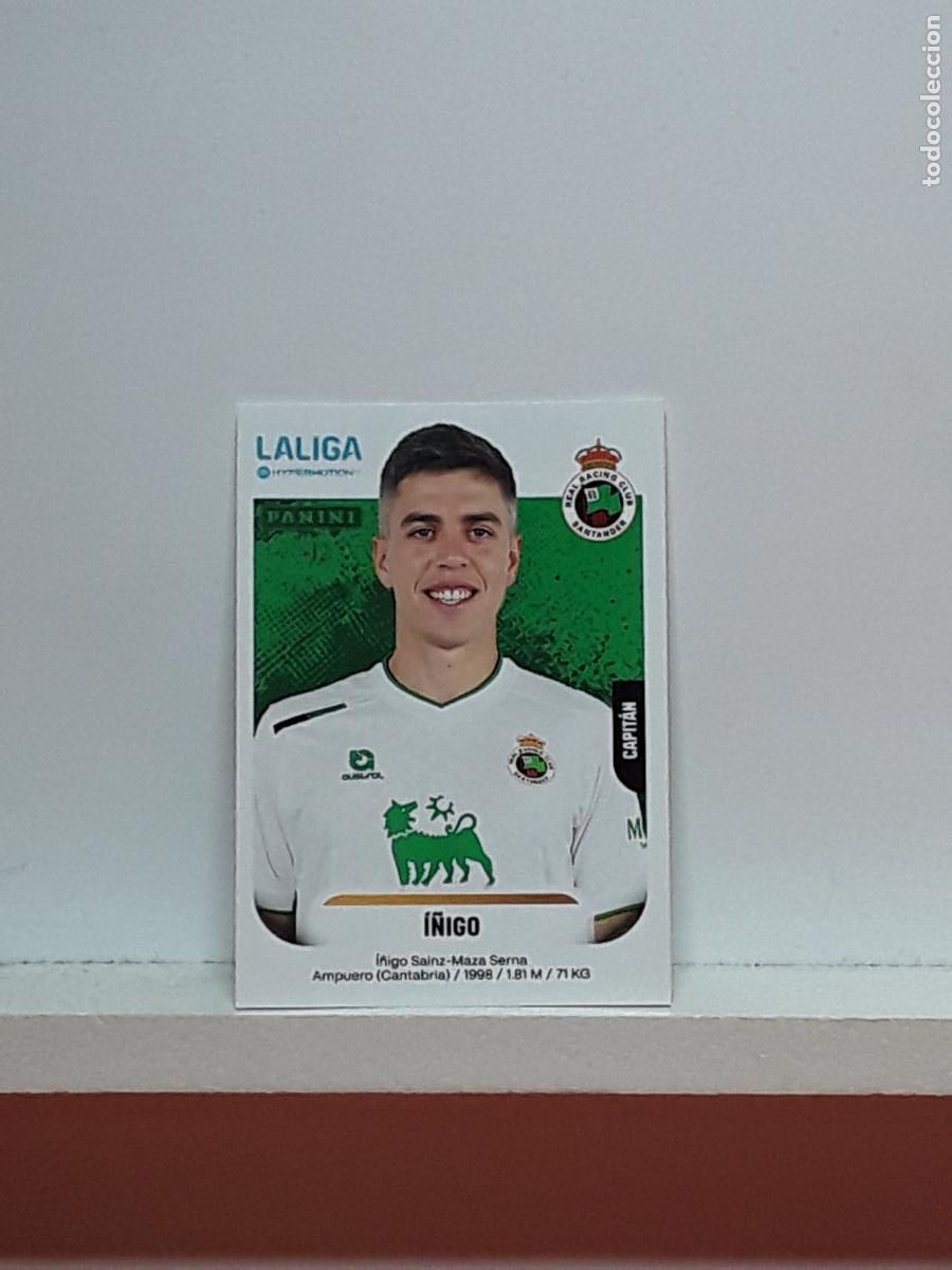 Cromos de F&uacute;tbol: LALIGA HYPERMOTION 2025 2026 25 26 ALBUM PANINI LIGA N 337A 337 A RACING SANTANDER I&Ntilde;IGO SAINZ-MAZA