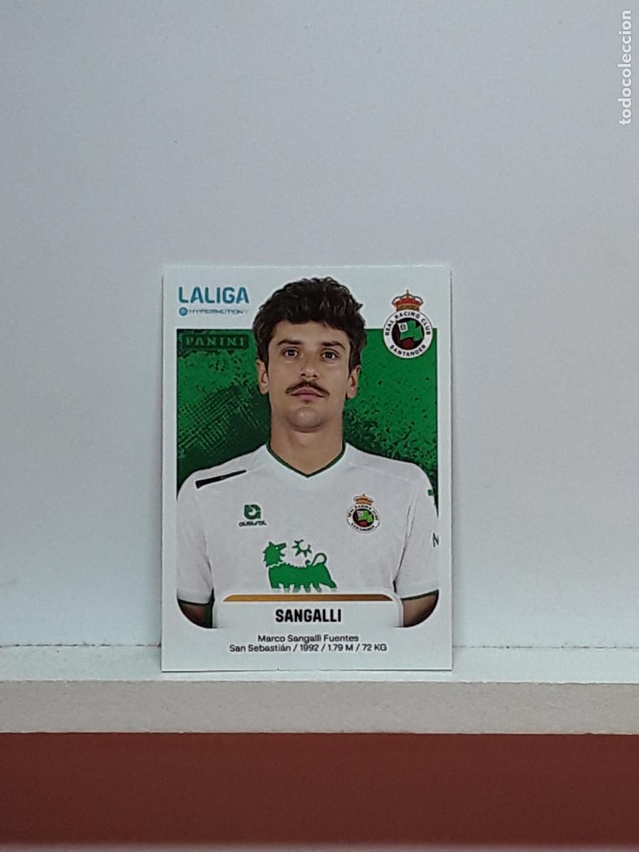 Cromos de F&uacute;tbol: LALIGA HYPERMOTION 2025 2026 25 26 ALBUM PANINI LIGA N 338 RACING SANTANDER SANGALLI MARCO