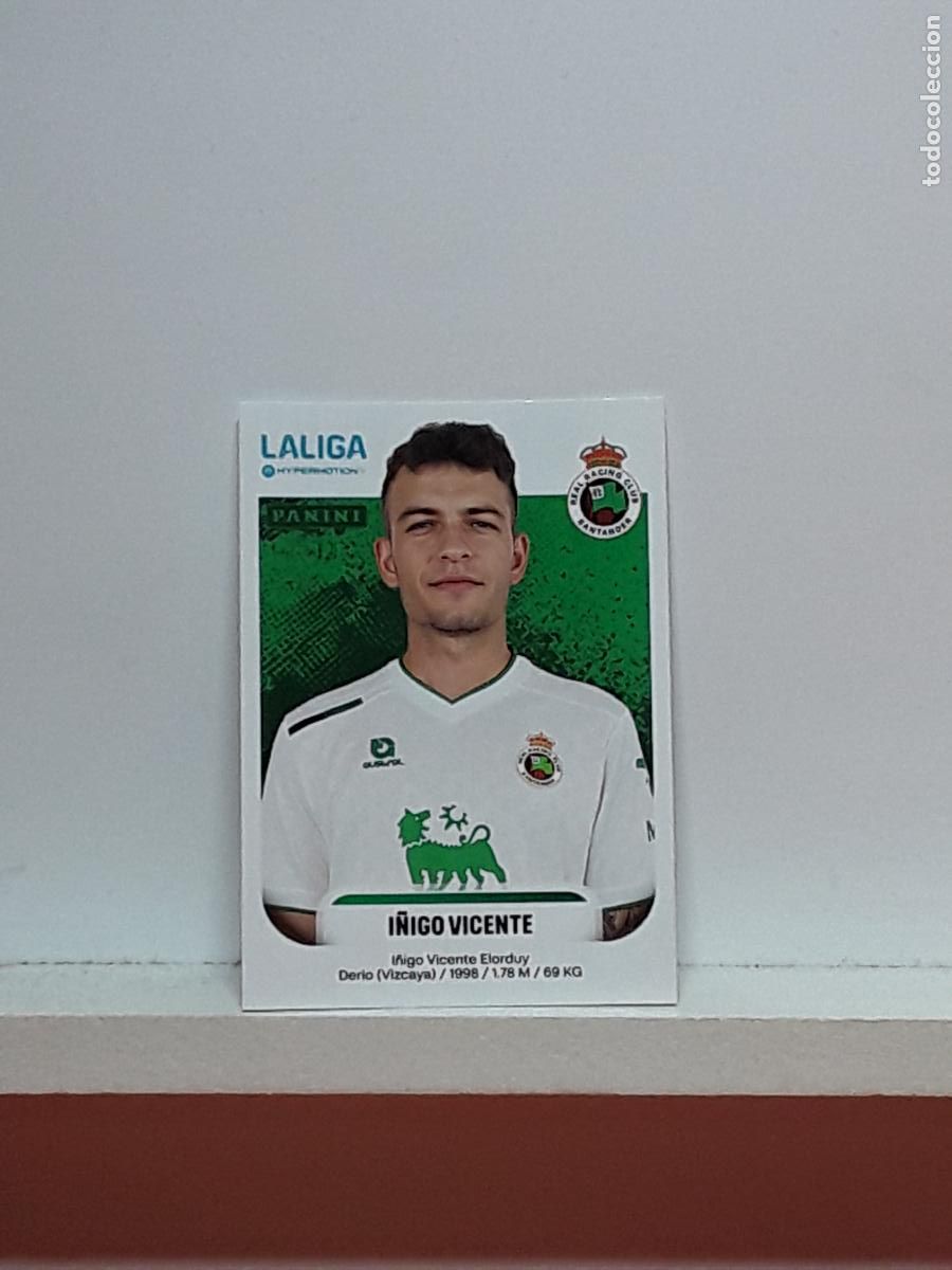 Cromos de F&uacute;tbol: LALIGA HYPERMOTION 2025 2026 25 26 ALBUM PANINI LIGA N 339 RACING SANTANDER I&Ntilde;IGO VICENTE