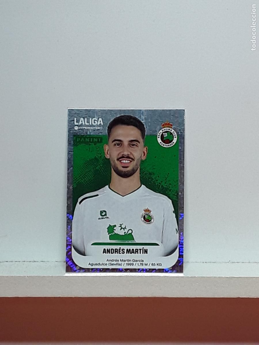Cromos de F&uacute;tbol: LALIGA HYPERMOTION 2025 2026 25 26 ALBUM PANINI LIGA N 340 RACING SANTANDER ANDRES MARTIN