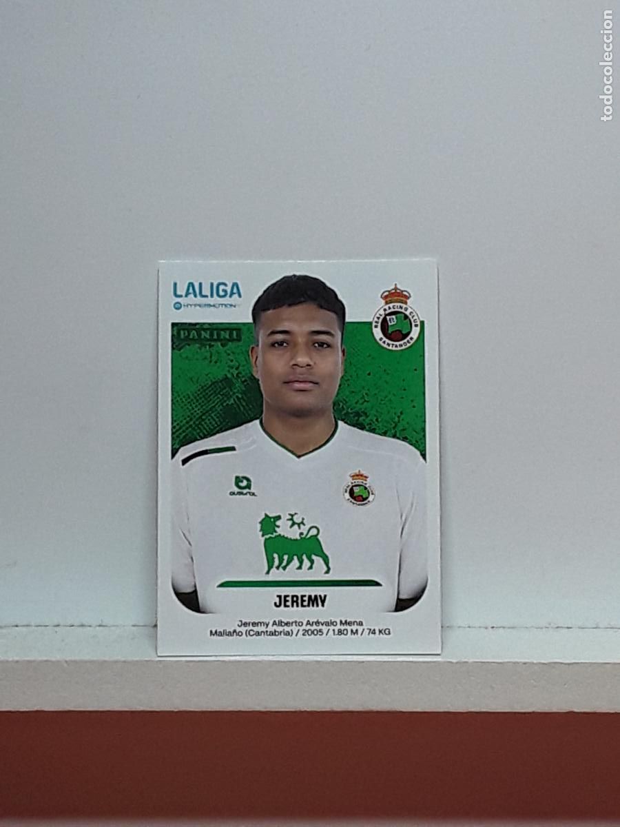 Cromos de F&uacute;tbol: LALIGA HYPERMOTION 2025 2026 25 26 ALBUM PANINI LIGA N 341 RACING SANTANDER JEREMY ALBERTO