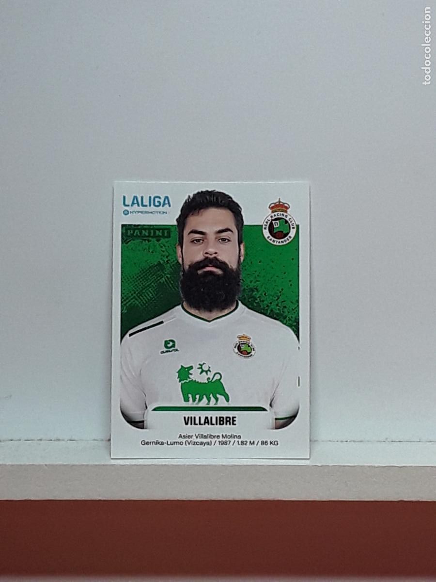 Cromos de F&uacute;tbol: LALIGA HYPERMOTION 2025 2026 25 26 ALBUM PANINI LIGA N 342 RACING SANTANDER VILLALIBRE