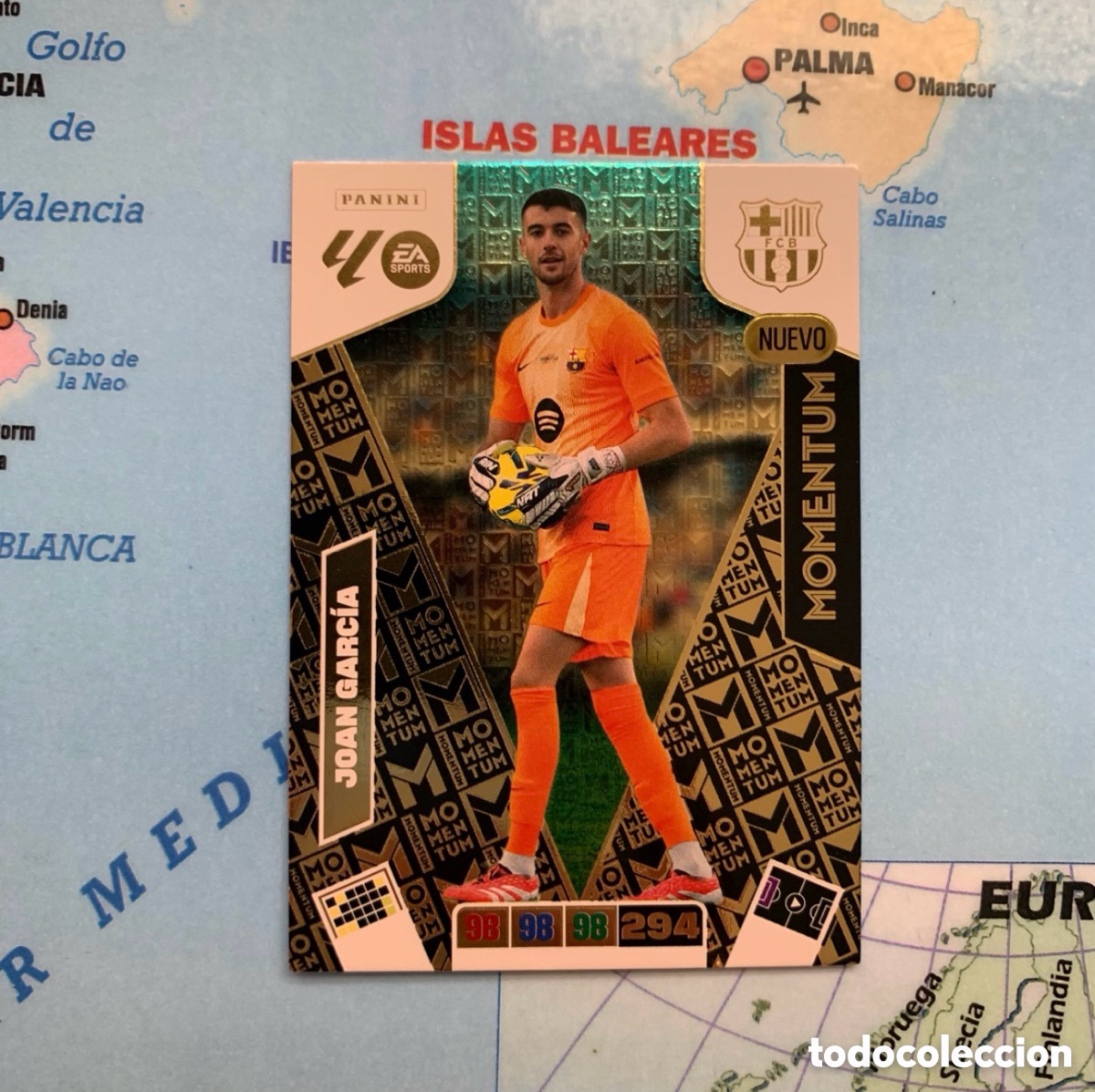 Cromos de F&uacute;tbol: Joan Garcia nuevo momentum del Barcelona cromo adrenalyn XL 25-26 2025-2026