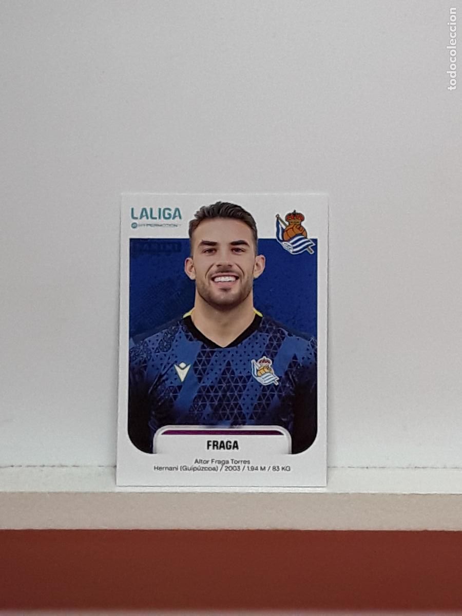 Cromos de F&uacute;tbol: LALIGA HYPERMOTION 2025 2026 25 26 ALBUM PANINI LIGA N 346 REAL SOCIEDAD FRAGA