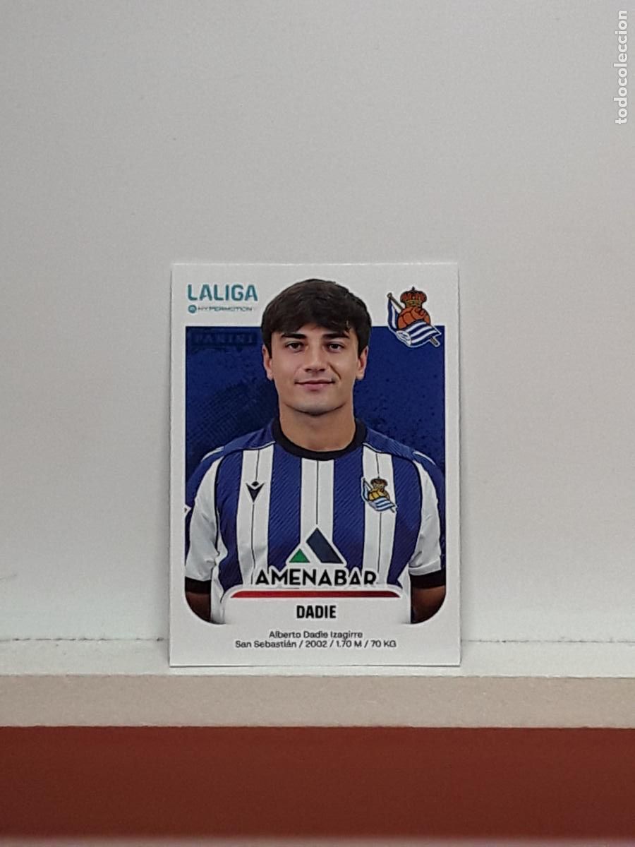 Cromos de F&uacute;tbol: LALIGA HYPERMOTION 2025 2026 25 26 ALBUM PANINI LIGA N 348 REAL SOCIEDAD DADIE ALBERTO