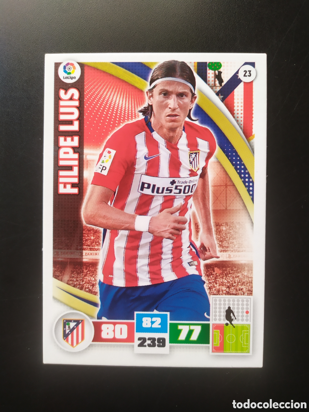 Cromos de F&uacute;tbol: Adrenalyn 2015 2016 15 16 panini Filipe Luis n&deg; 23 Atl&eacute;tico Madrid