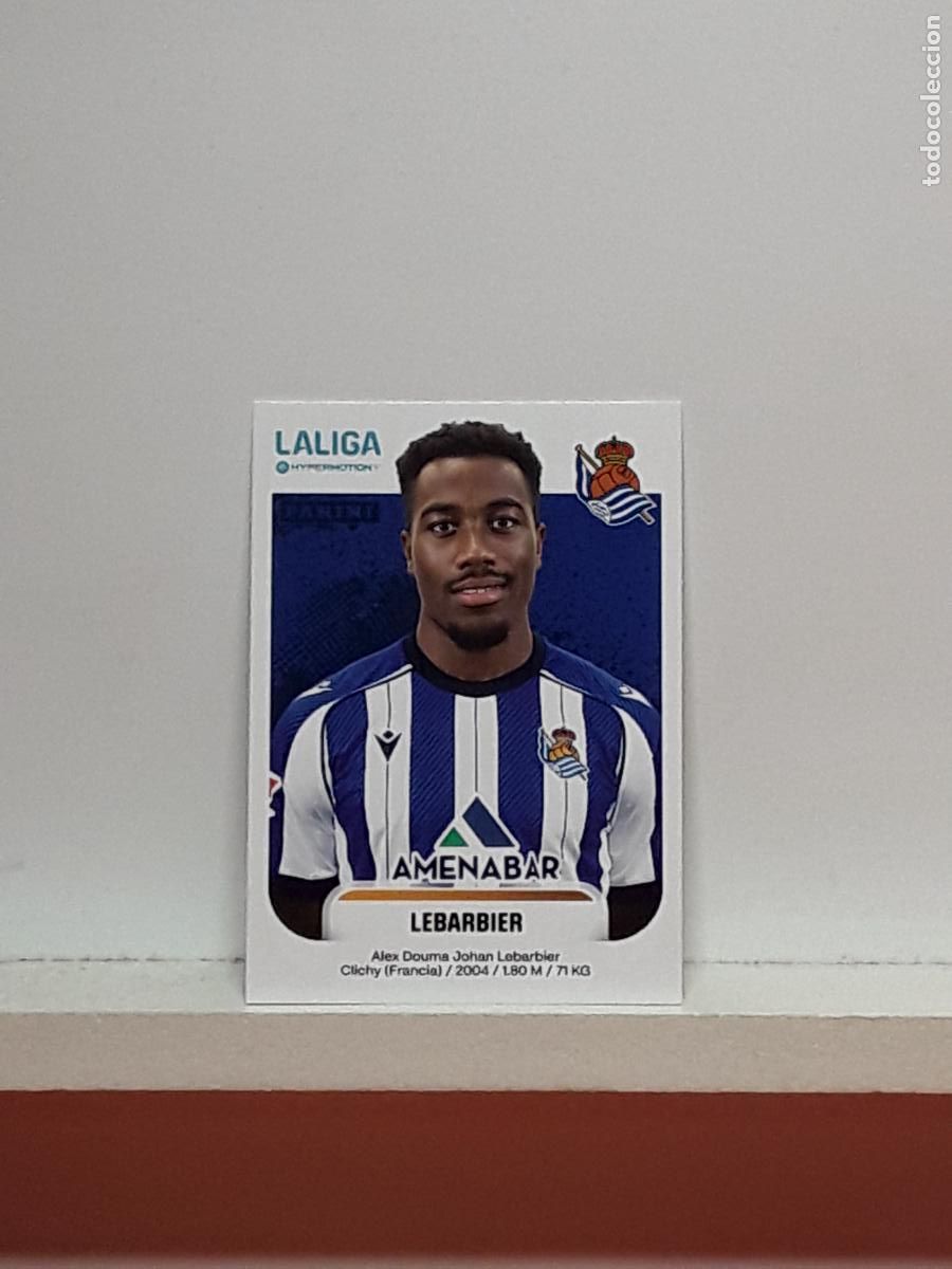 Cromos de F&uacute;tbol: LALIGA HYPERMOTION 2025 2026 25 26 ALBUM PANINI LIGA N 356 REAL SOCIEDAD LEBARBIER