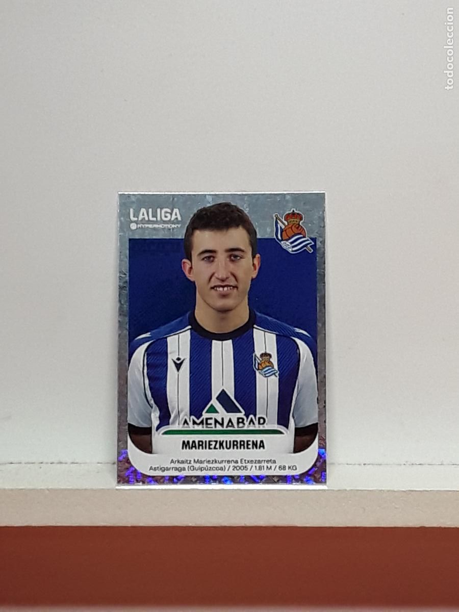 Cromos de F&uacute;tbol: LALIGA HYPERMOTION 2025 2026 25 26 ALBUM PANINI LIGA N 361 REAL SOCIEDAD MARIEZKURRENA ARKAITZ