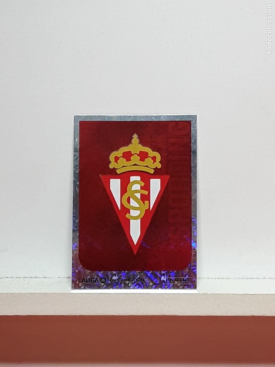 Cromos de F&uacute;tbol: LALIGA HYPERMOTION 2025 2026 25 26 ALBUM PANINI LIGA N 363 SPORTING ESCUDO LOGO