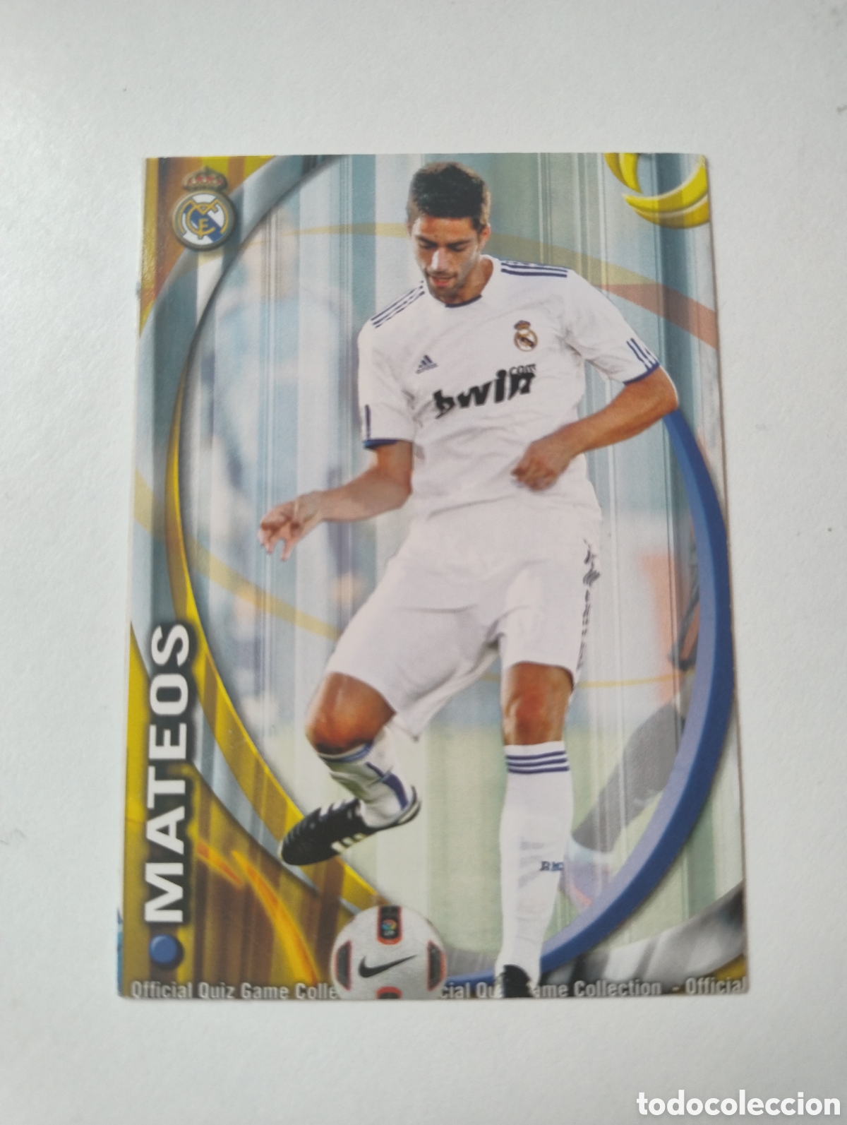 Cromos de Futebol: 655 - Mateos - Real Madrid - Mundicromo Liga 2011