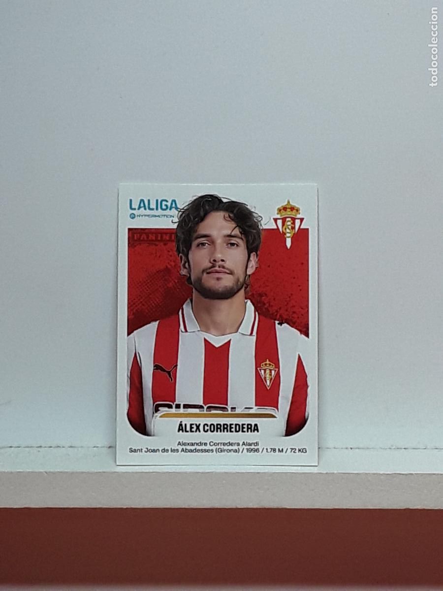 Cromos de F&uacute;tbol: LALIGA HYPERMOTION 2025 2026 25 26 ALBUM PANINI LIGA N 375 SPORTING ALEX CORREDERA