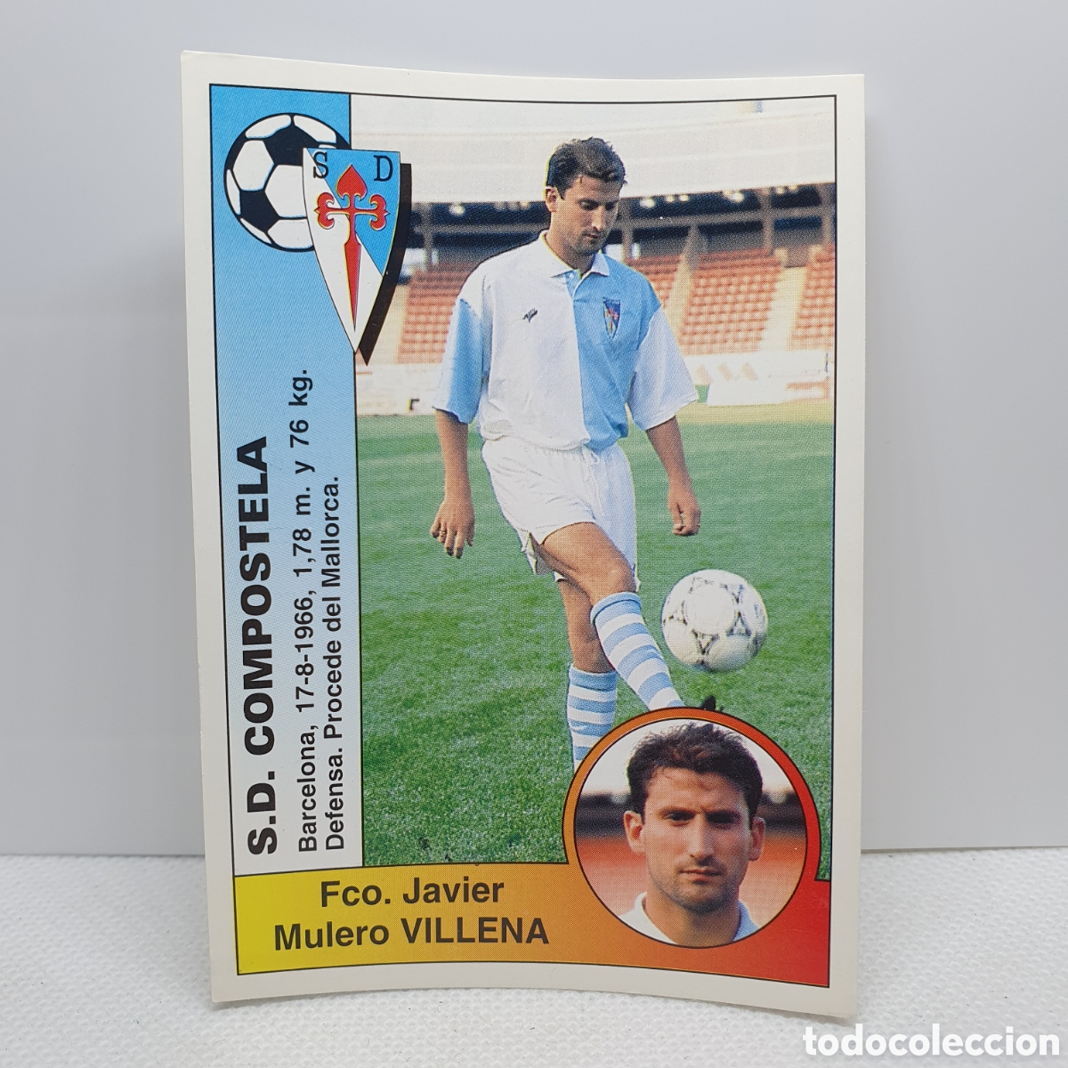 Cromos de F&uacute;tbol: ⚽️ CROMO DE FUTBOL VILLENA COMPOSTELA LIGA 94-95 BAR&Ccedil;A PANINI ALBUM - ESTAMPAS ADHESIVAS - CARTAS