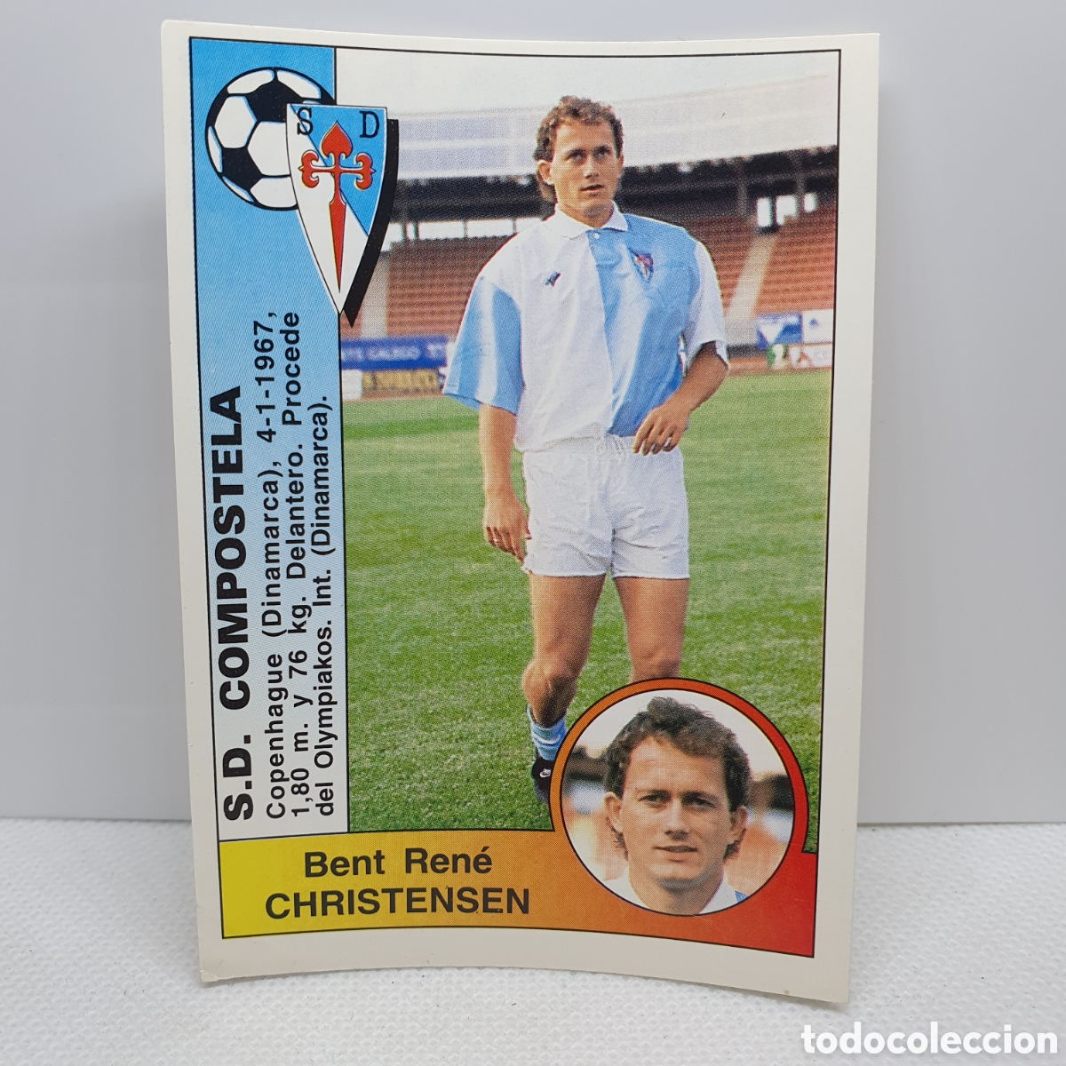 Cromos de F&uacute;tbol: ⚽️ CROMO DE FUTBOL CHRISTENSEN COMPOSTELA LIGA 94-95 BAR&Ccedil;A PANINI ALBUM - ESTAMPAS ADHESIVAS - CARTA