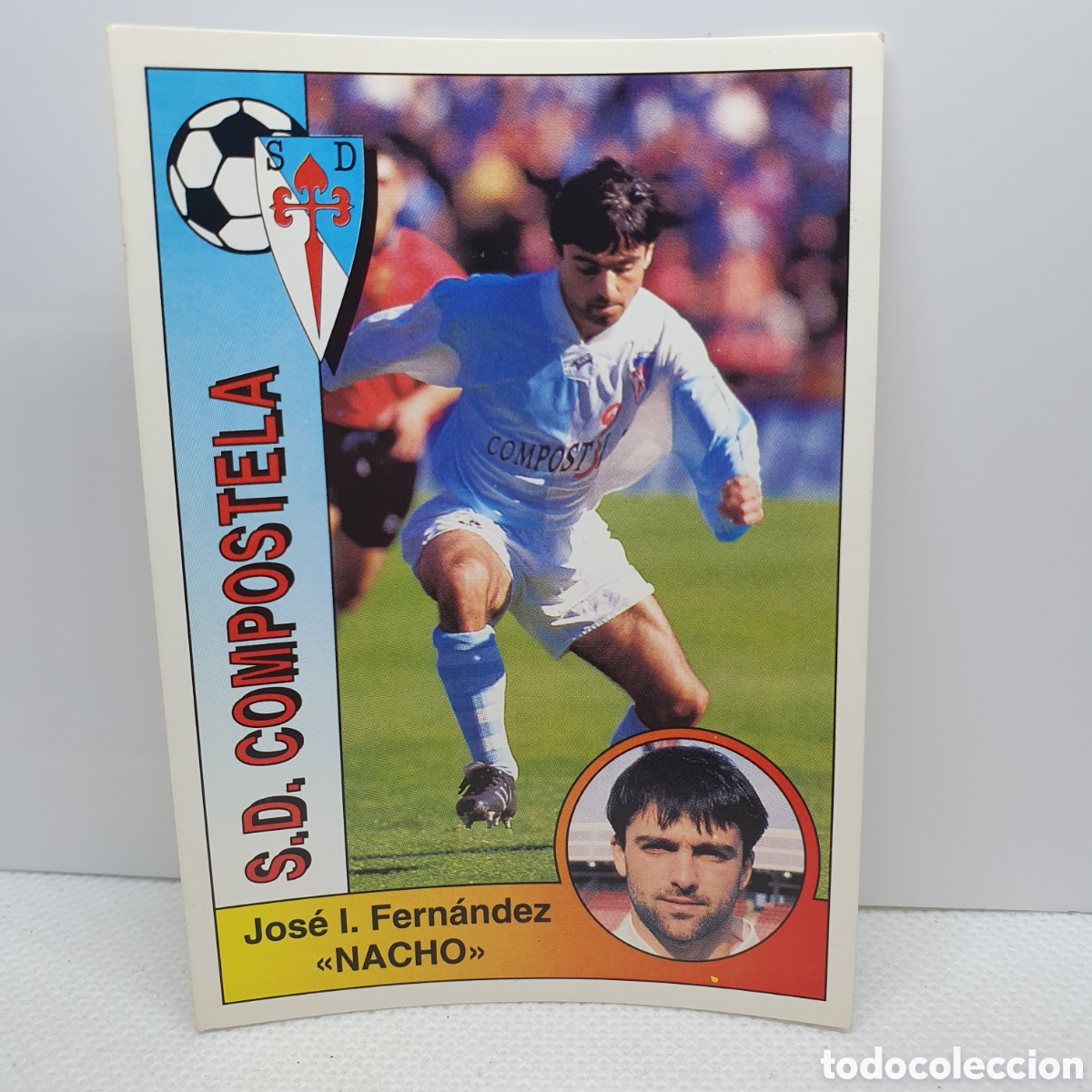Cromos de F&uacute;tbol: ⚽️ CROMO DE FUTBOL NACHO COMPOSTELA LIGA 94-95 BAR&Ccedil;A PANINI ALBUM - ESTAMPAS ADHESIVAS - CARTAS