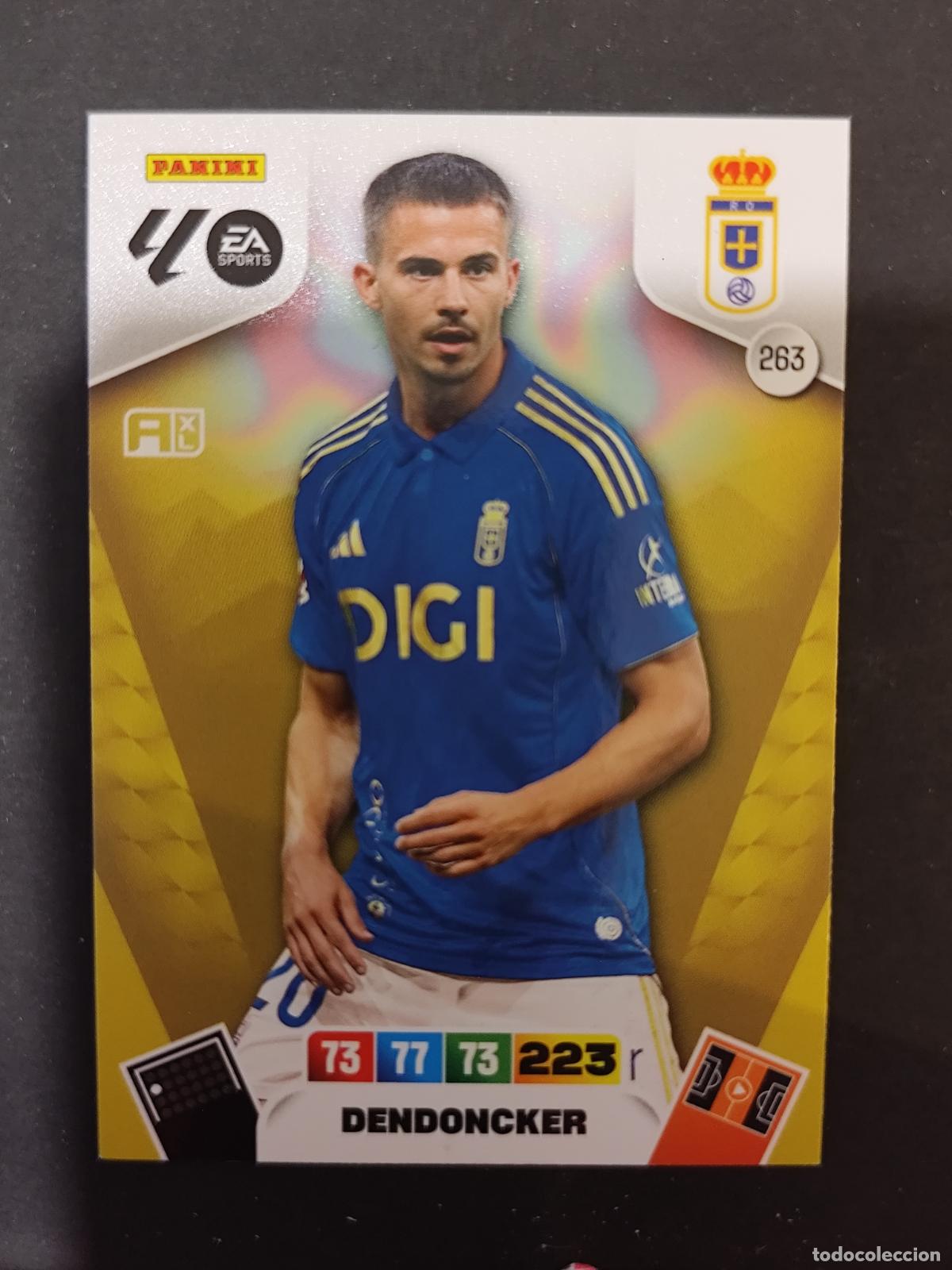 Cromos de F&uacute;tbol: 263 DENDONCKER OVIEDO ADRENALYN 2025 2026 25 26