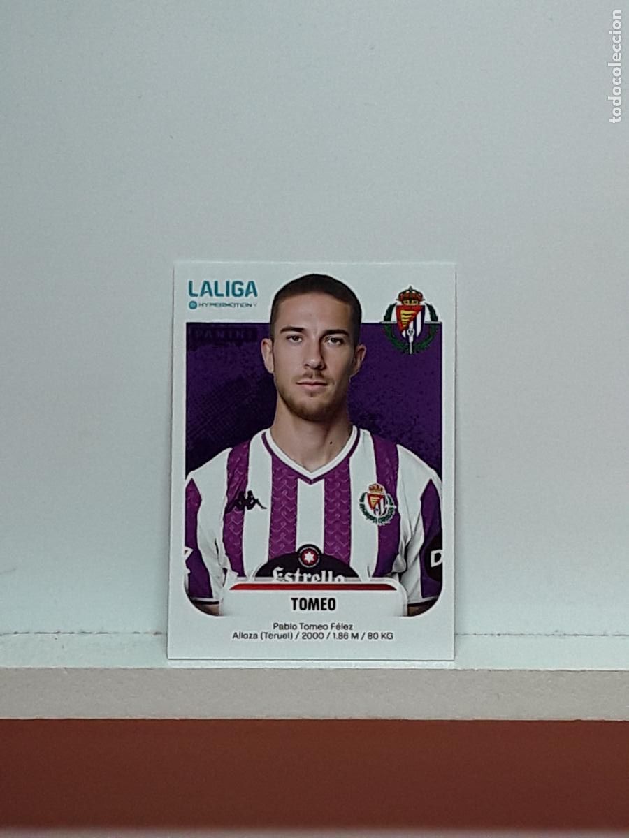 Cromos de F&uacute;tbol: LALIGA HYPERMOTION 2025 2026 25 26 ALBUM PANINI LIGA N 387 VALLADOLID TOMEO PABLO