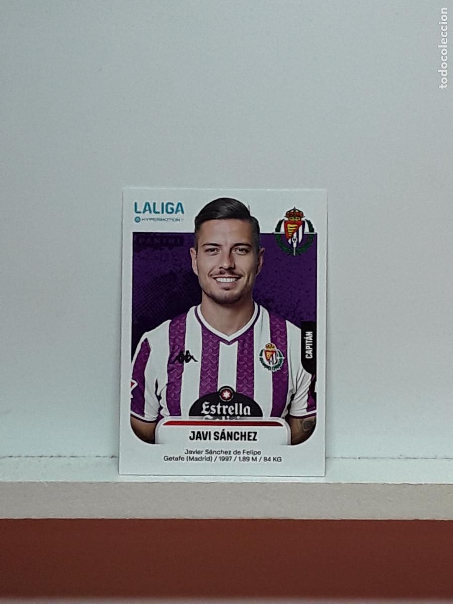 Cromos de F&uacute;tbol: LALIGA HYPERMOTION 2025 2026 25 26 ALBUM PANINI LIGA N 388A 388 A VALLADOLID JAVI SANCHEZ