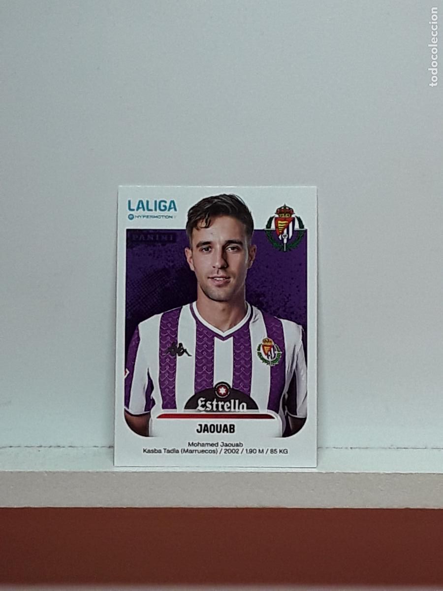 Cromos de F&uacute;tbol: LALIGA HYPERMOTION 2025 2026 25 26 ALBUM PANINI LIGA N 388B 388 B VALLADOLID JAOUAB MOHAMED