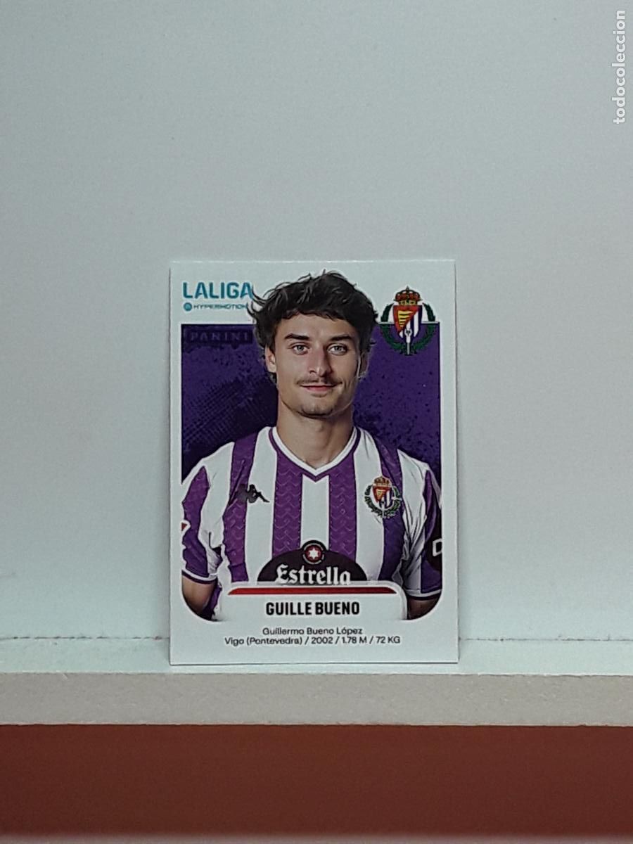 Cartes &agrave; collectionner de Football: LALIGA HYPERMOTION 2025 2026 25 26 ALBUM PANINI LIGA N 390 VALLADOLID GUILLE BUENO