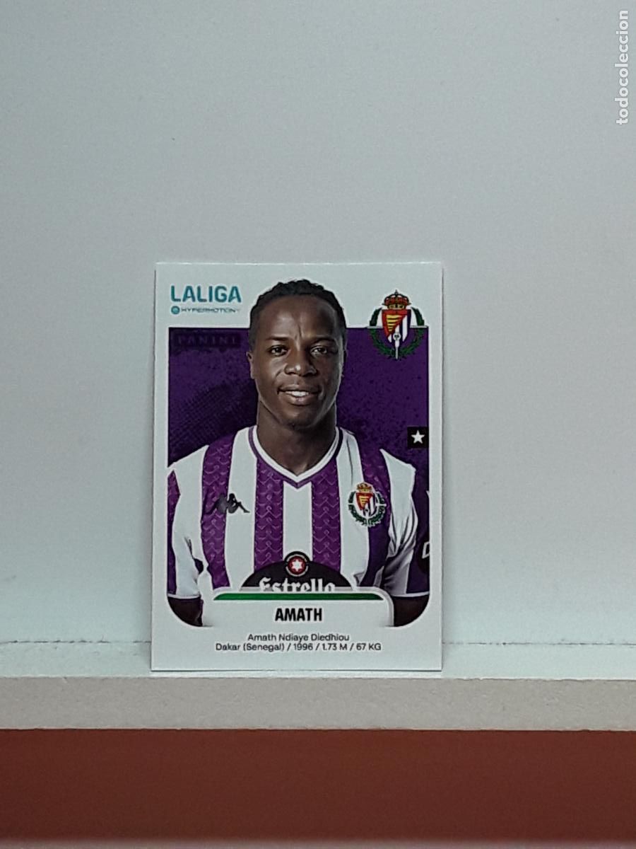 Cartes &agrave; collectionner de Football: LALIGA HYPERMOTION 2025 2026 25 26 ALBUM PANINI LIGA N 396 VALLADOLID AMATH NDIAYE