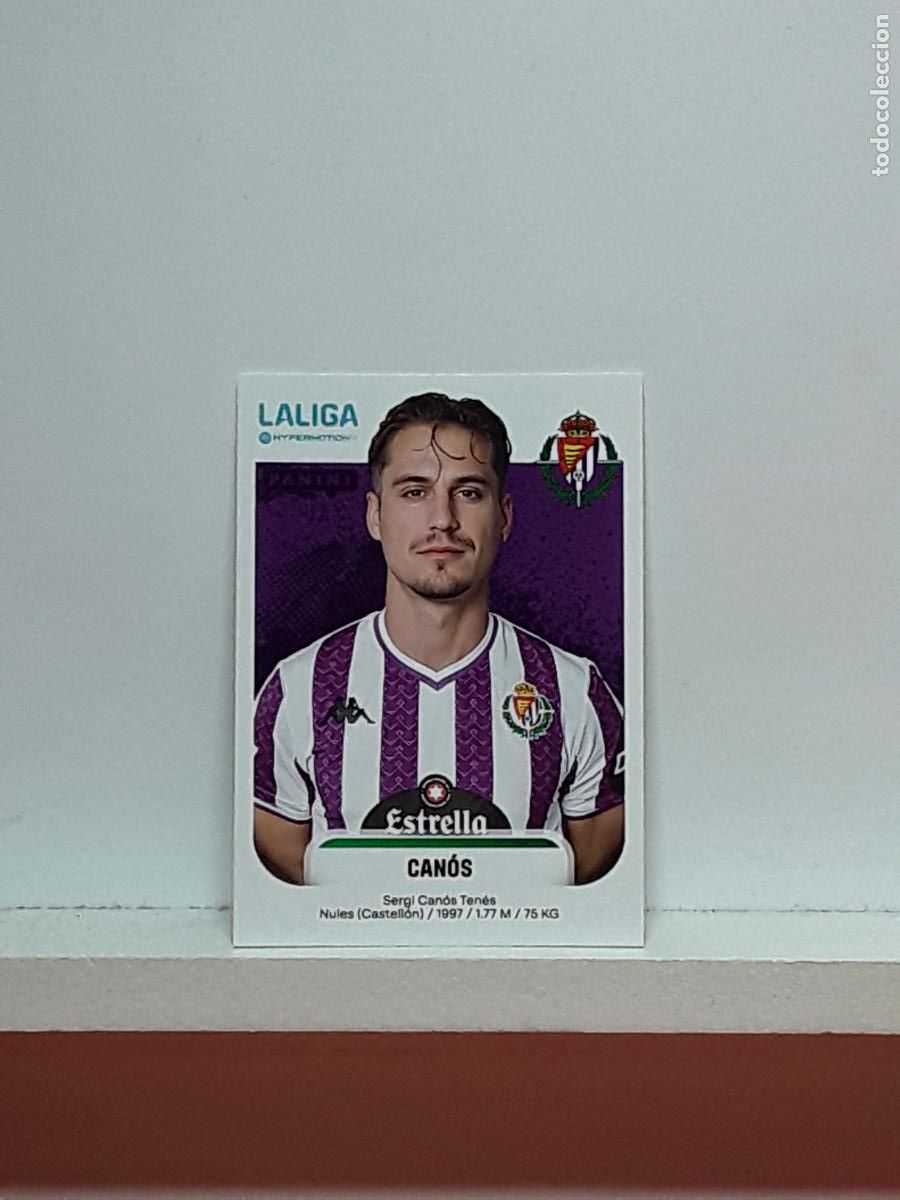 Cromos de F&uacute;tbol: LALIGA HYPERMOTION 2025 2026 25 26 ALBUM PANINI LIGA N 398 VALLADOLID CANOS SERGI