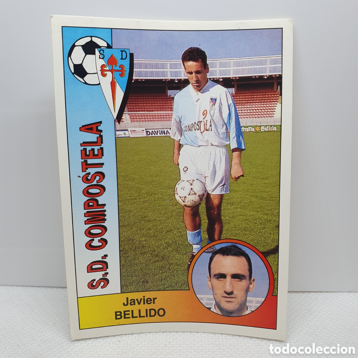 Cromos de F&uacute;tbol: ⚽️ CROMO DE FUTBOL JAVIER BELLIDO COMPOSTELA LIGA 94-95 BAR&Ccedil;A PANINI ALBUM - ESTAMPAS ADHESIVAS