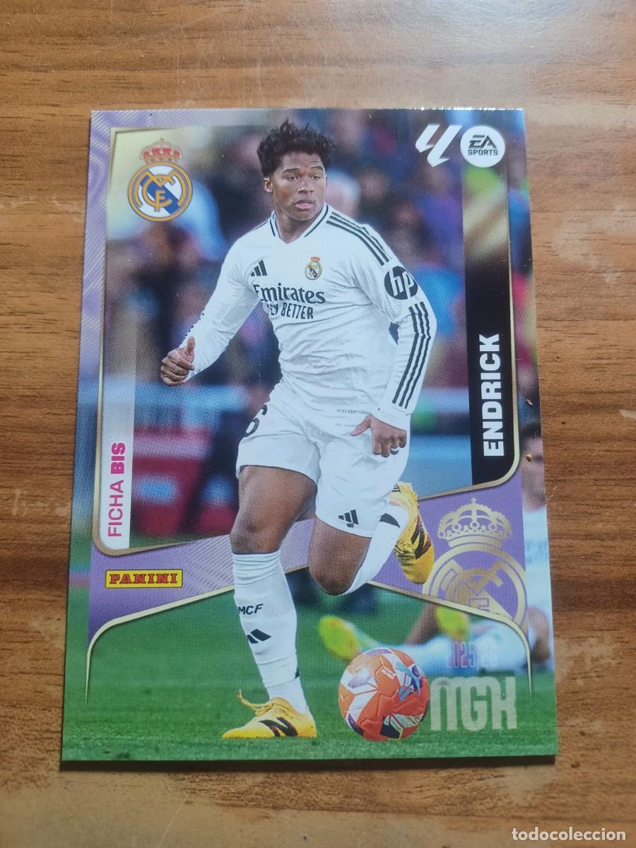 Cromos de F&uacute;tbol: CARD MEGACRACKS TEMPORADA 25/26: FICHA BIS ENDRICK, N&deg; 231 BIS