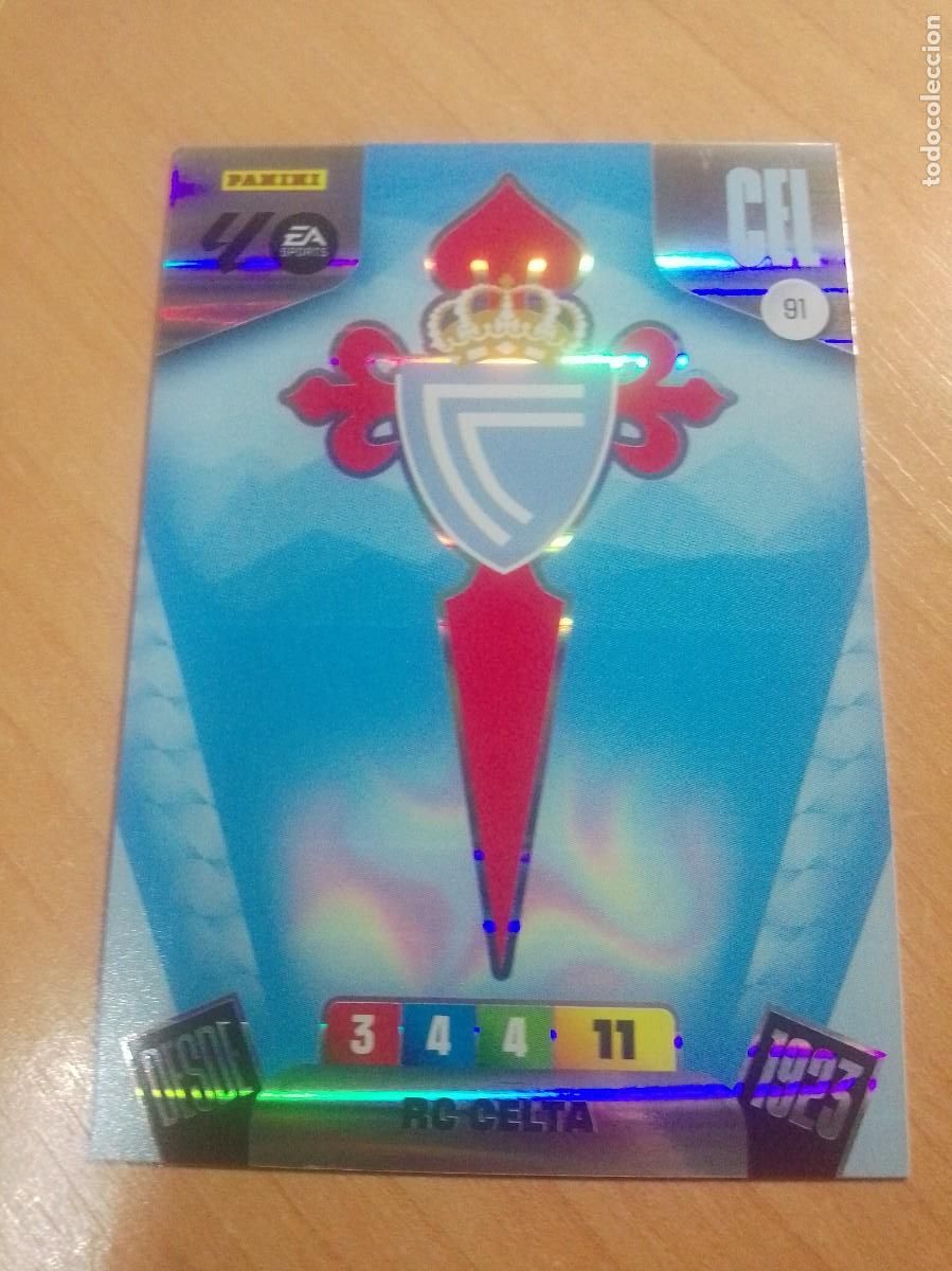 Cartes &agrave; collectionner de Football: 91 ESCUDO DEL CELTA 25 26 ADRENALYN XL 2025 2026 NUEVO