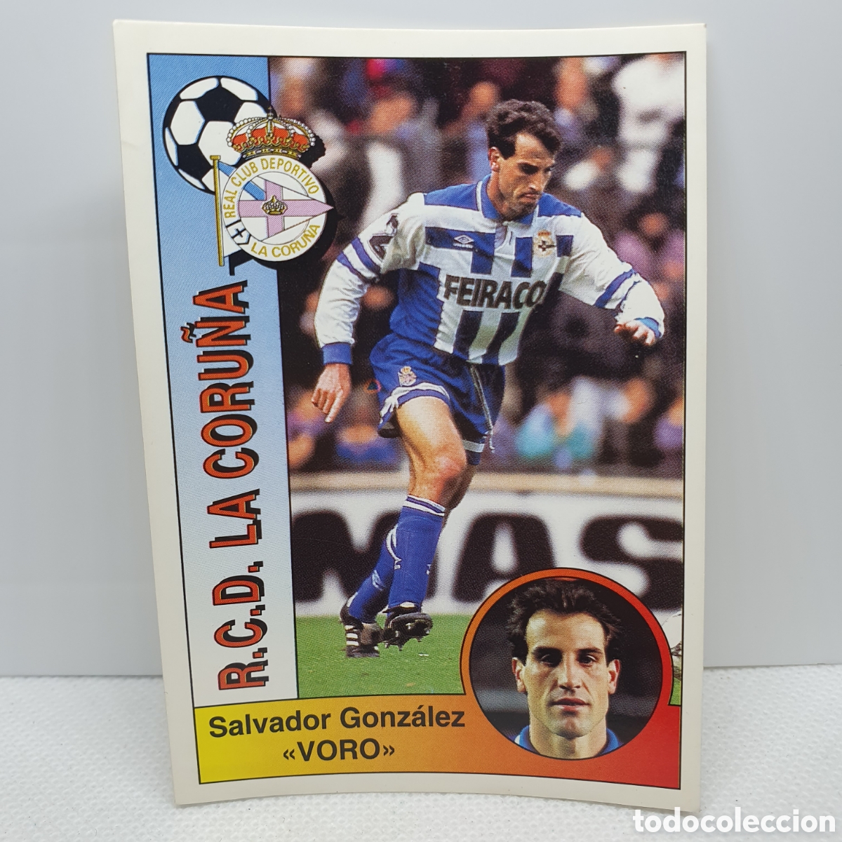 Cromos de F&uacute;tbol: ⚽️ CROMO DE FUTBOL VORO LA CORU&Ntilde;A LIGA 94-95 BAR&Ccedil;A PANINI ALBUM - ESTAMPAS ADHESIVAS - CARTAS -CARD