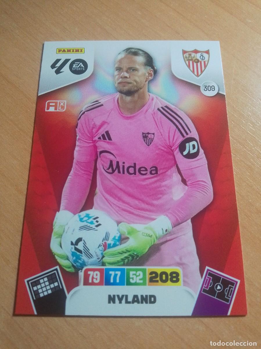 Cromos de F&uacute;tbol: 309 NYLAND DEL SEVILLA 25 26 ADRENALYN XL 2025 2026