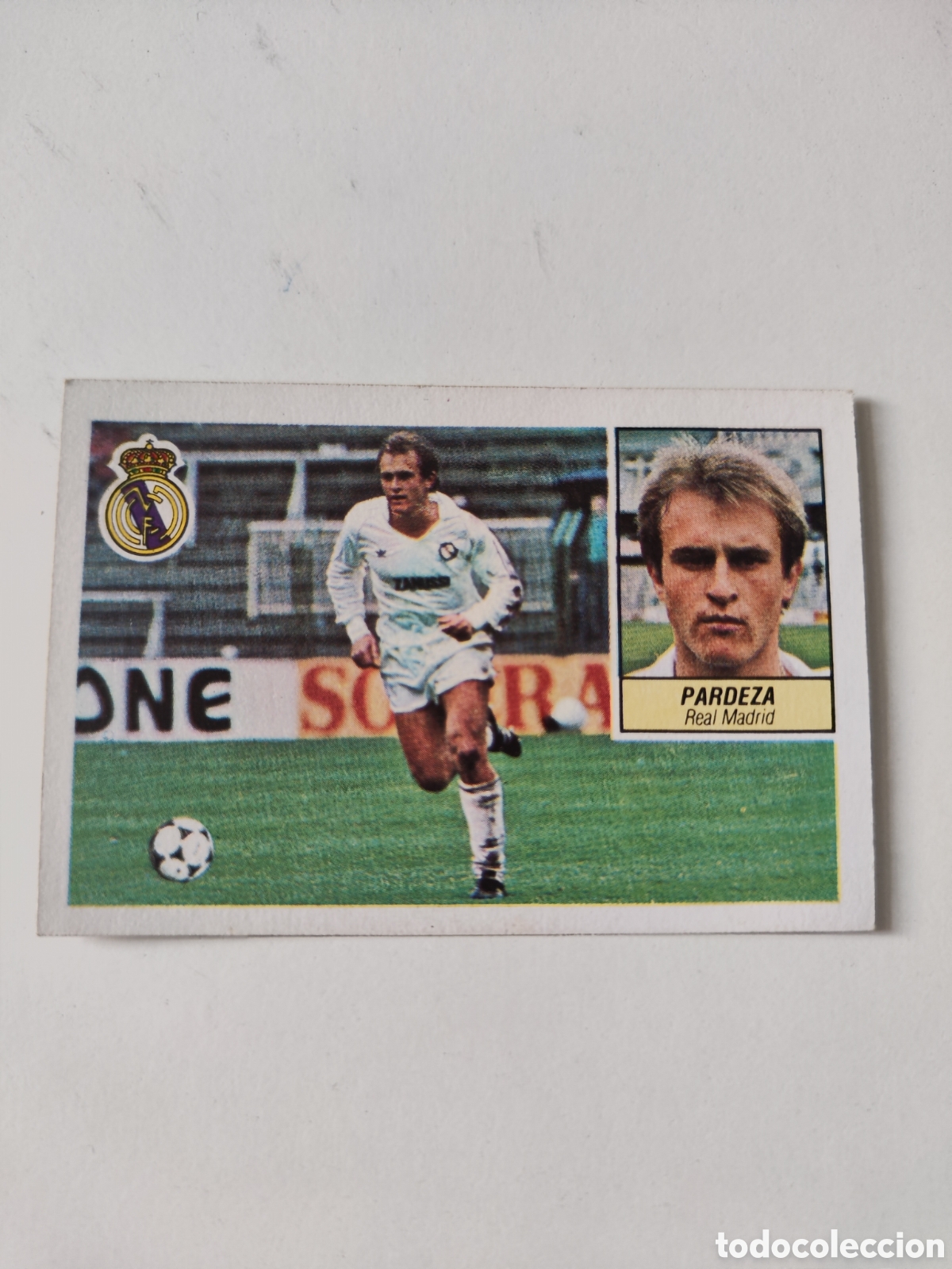 Cromos de F&uacute;tbol: Este 84 85 sin pegar Real Madrid Pardeza rookie Quinta del Buitre baja
