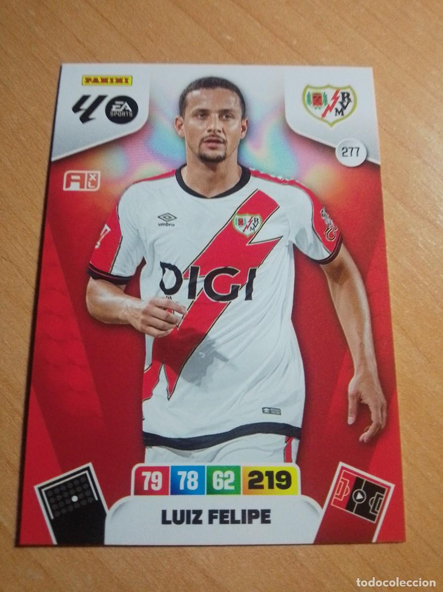Cromos de F&uacute;tbol: 277 LUIZ FELIPE DEL RAYO VALLECANO 25 26 ADRENALYN XL 2025 2026