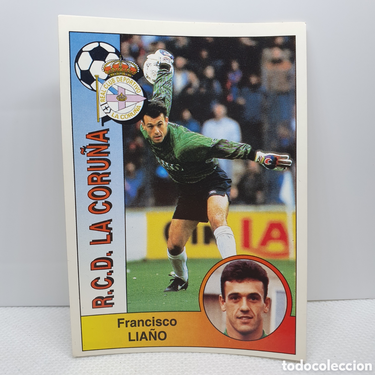 Fu&szlig;ball-Sticker: ⚽️ CROMO DE FUTBOL LIA&Ntilde;O LA CORU&Ntilde;A LIGA 94-95 BAR&Ccedil;A PANINI ALBUM - ESTAMPAS ADHESIVAS - CARTAS -CARD