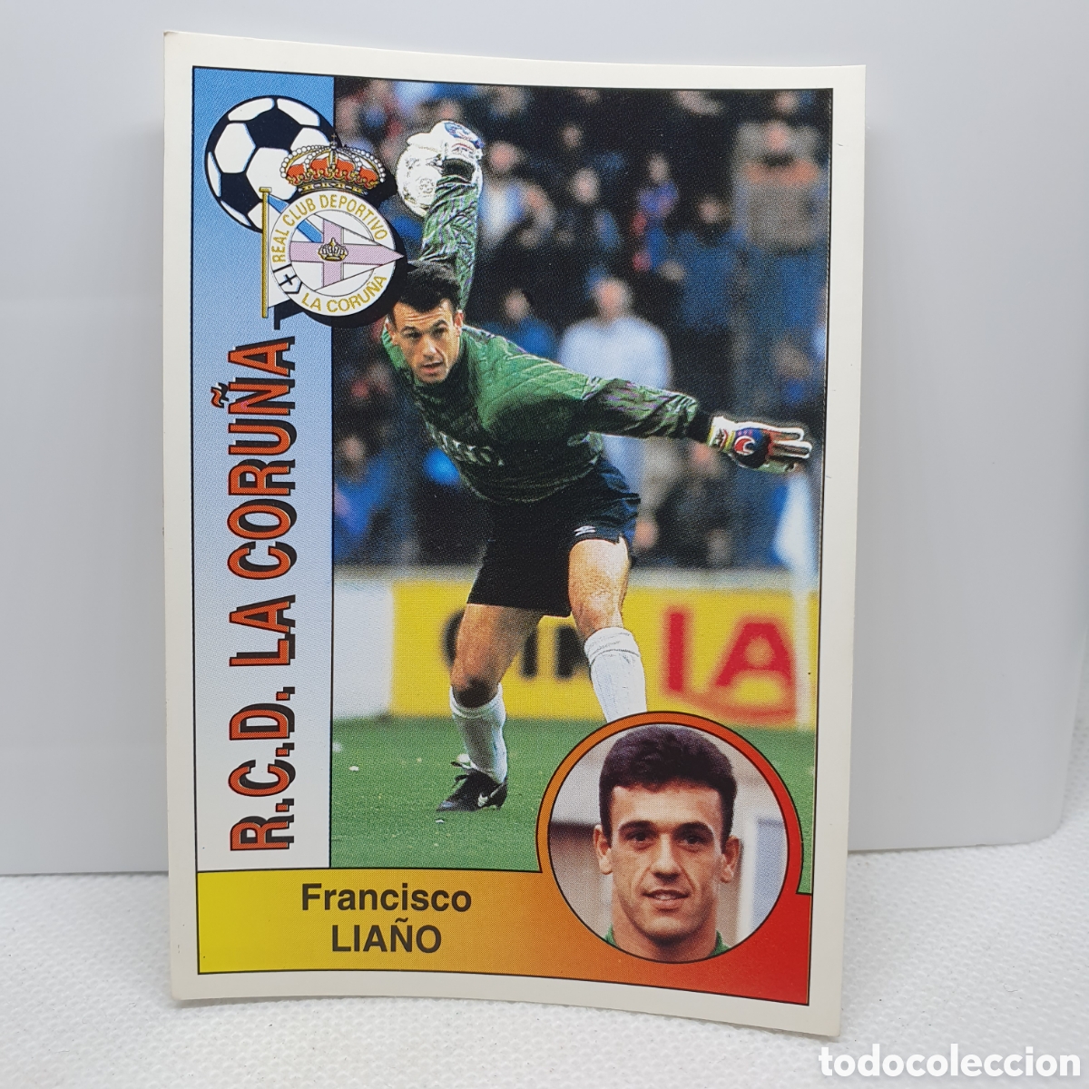 Cromos de F&uacute;tbol: ⚽️ CROMO DE FUTBOL LIA&Ntilde;O LA CORU&Ntilde;A LIGA 94-95 BAR&Ccedil;A PANINI ALBUM - ESTAMPAS ADHESIVAS - CARTAS