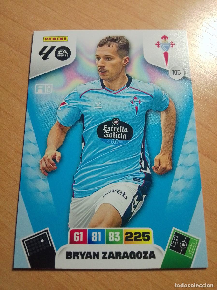 Cromos de F&uacute;tbol: 105 BRYAN ZARAGOZA DEL CELTA 25 26 ADRENALYN XL 2025 2026 NUEVO DE SOBRE
