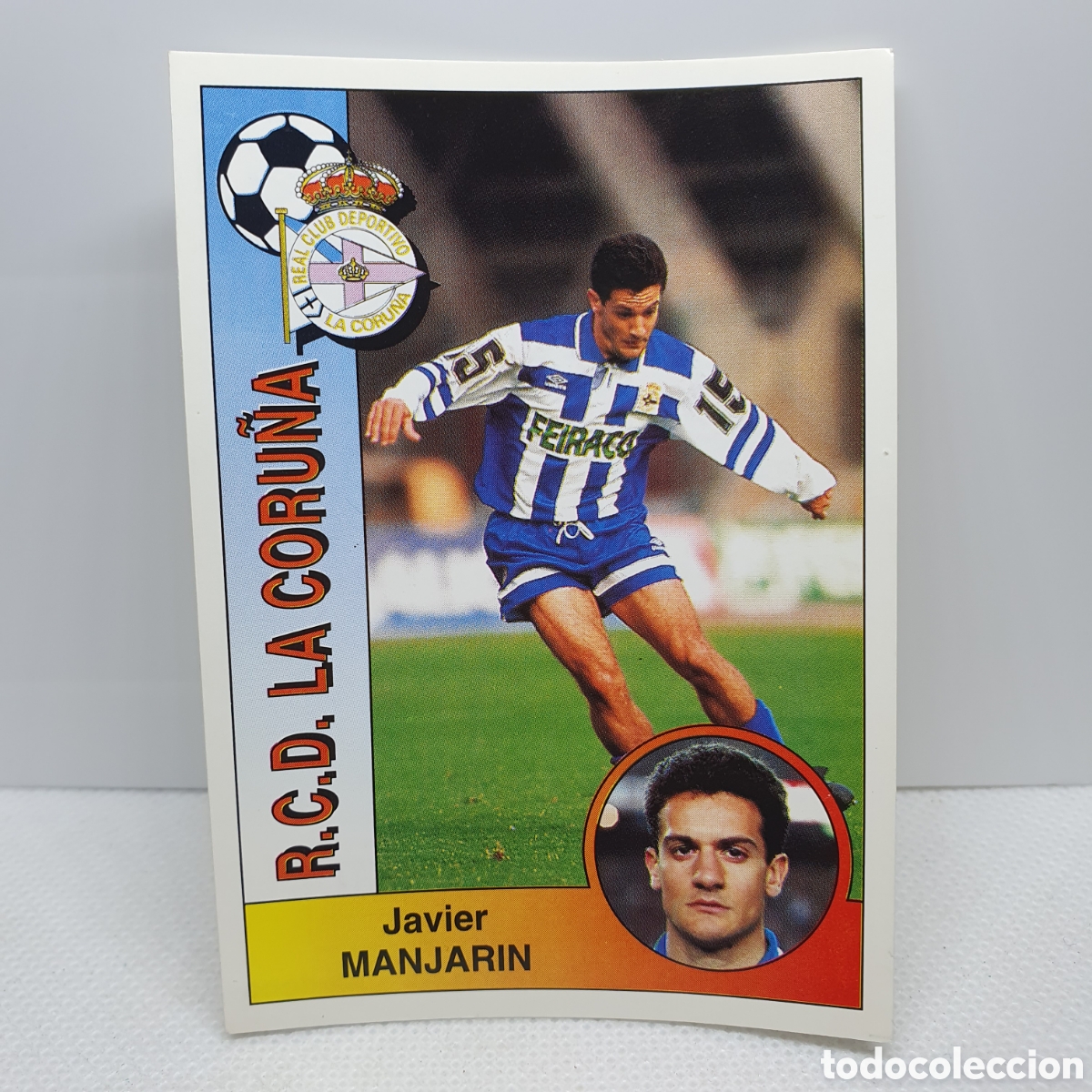 Cromos de F&uacute;tbol: ⚽️ CROMO DE FUTBOL MANJARIN LA CORU&Ntilde;A LIGA 94-95 BAR&Ccedil;A PANINI ALBUM - ESTAMPAS ADHESIVAS - CARTAS