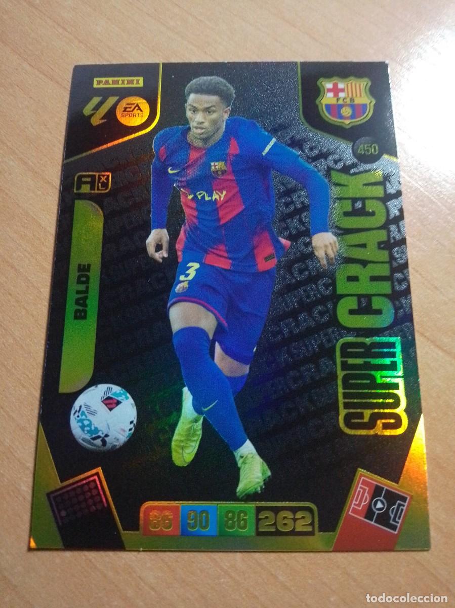 Cromos de F&uacute;tbol: 450 BALDE SUPER CRACK DEL BARCELONA 25 26 ADRENALYN XL 2025 2026 NUEVO
