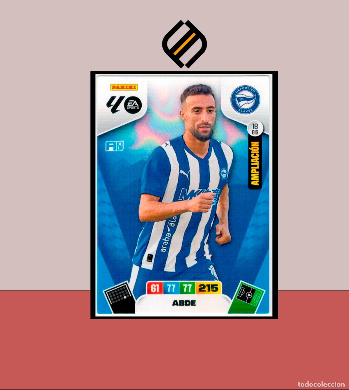 Cromos de F&uacute;tbol: ADRENALYN XL 2025 2026 PANINI N&ordm; 18 BIS ABDE DEPORTIVO ALAV&Eacute;S AMPLIACI&Oacute;N CARD BOX PLATINUM