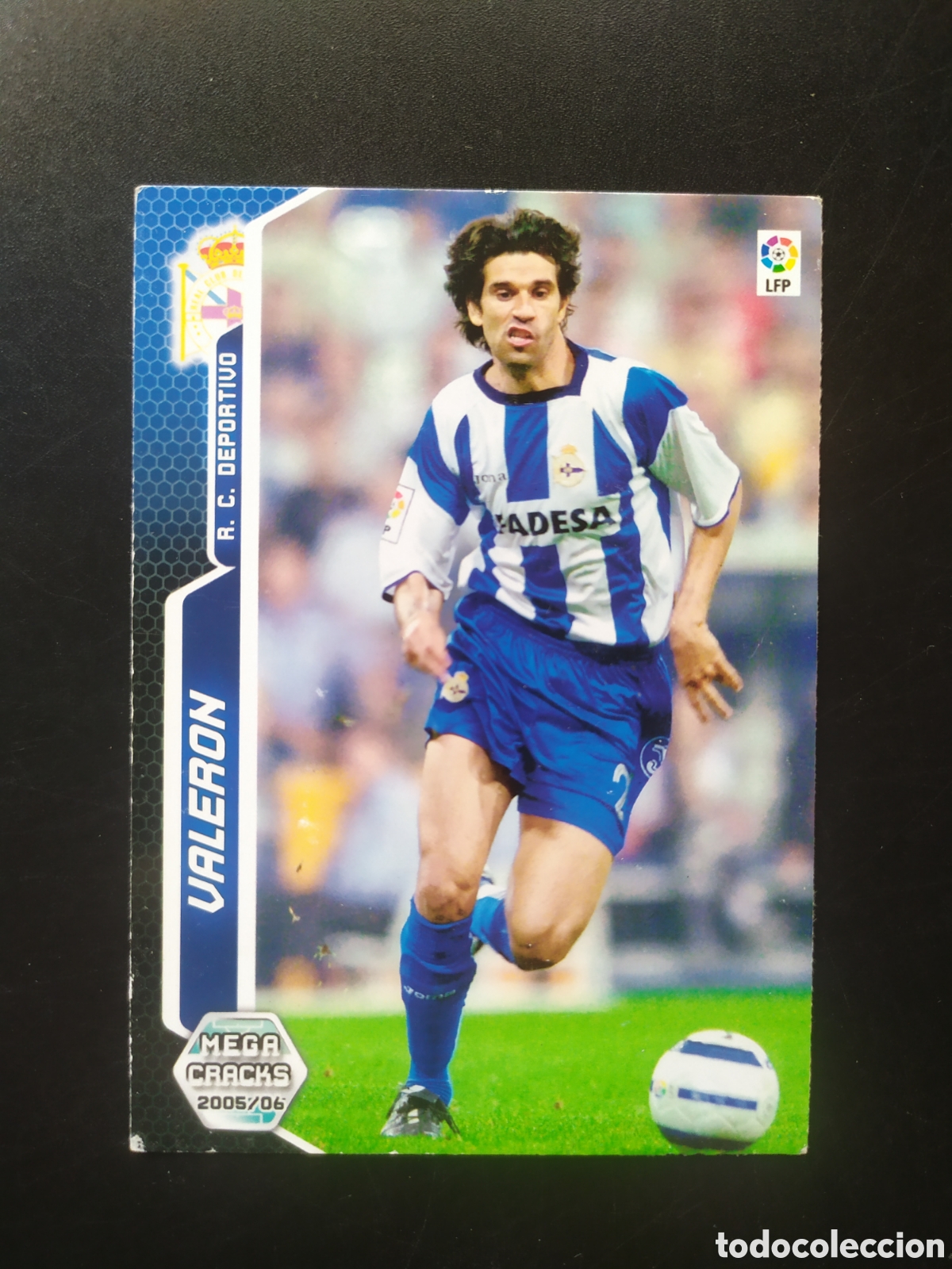 Cromos de F&uacute;tbol: Megacracks 2005 2006 05 06 panini Valer&oacute;n n&ordm; 140 Deportivo Coru&ntilde;a