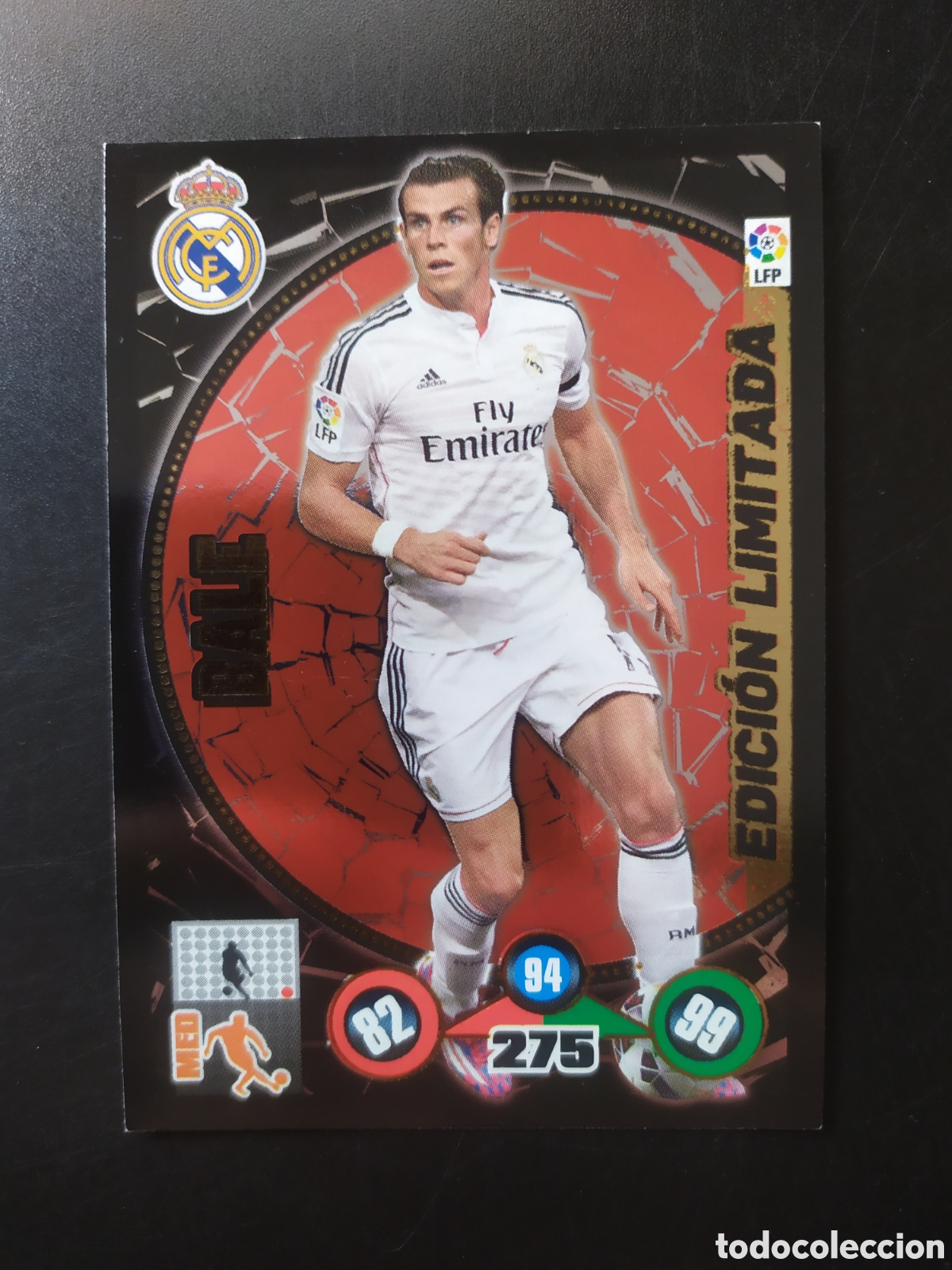 Cromos de F&uacute;tbol: Adrenalyn 2014 2015 14 15 panini Bale edici&oacute;n limitada Real Madrid