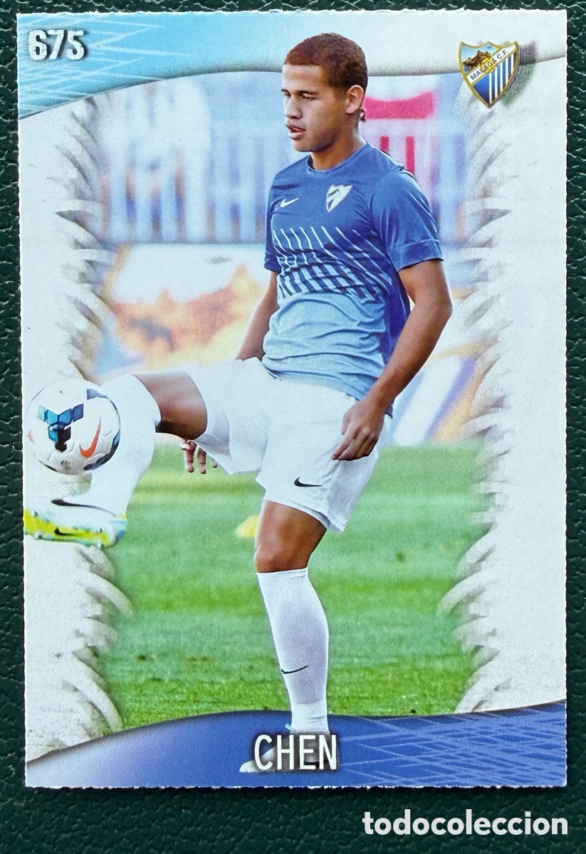 Cromos de F&uacute;tbol: 675 CHEN MALAGA CF FICHAS ALBUM MUNDICROMO 2013 2014 13 14
